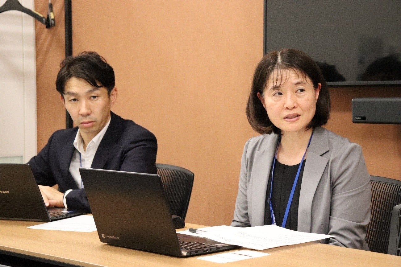 インタビューに答える開澤香澄氏